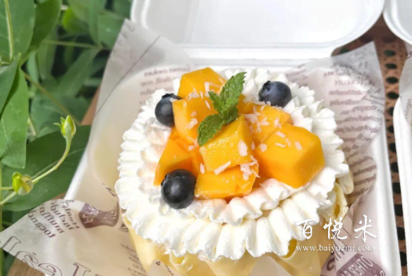 千層蛋糕的新造型,用平底鍋就能做,全新搭配